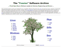 Tablet Screenshot of fossies.org